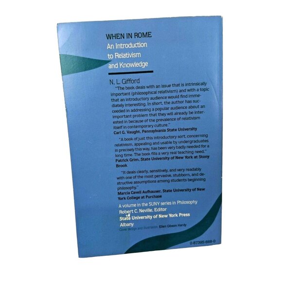 SUNY Series in Philosophy Ser.: When in Rome : An Introduction to Relativism an… - Picture 2 of 5